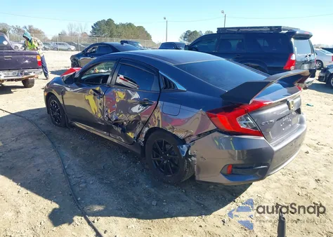 2016 Honda Civic Ex z USA, uszkodzony, nr VIN 19XFC2F76GE070959